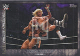 WWE Undisputed 2015 FF-4 Dolph Ziggler Famous Finishers Black Parallel Trading Card Front