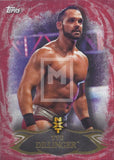 WWE Undisputed 2015 NXT 18 Tye Dillenger Red Parallel trading card Front