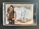 WWE Undisputed 2015 Seth Rollins UA-SR Autograph Trading Card Front