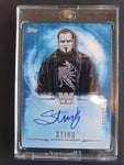 2017 Topps Wrestling WWE Undisputed Legend Autograph Card UA-S Sting 13/199 Auto