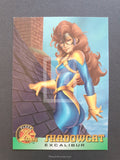 X-Men Fleer 1996 International Base 28 Shadowcat Trading Card