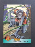 X-Men Fleer 1996 International Base 36 Skin Trading Card