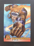 X-Men Fleer 1996 International Base 4 Cannonball Trading Card
