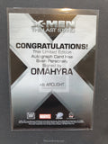 X-men 3 The Last Stand Arclight Autograph Trading Card Back