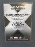X-men 3 The Last Stand Callisto Autograph Trading Card Back