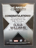 X-men 3 The Last Stand Moira Autograph Trading Card Back