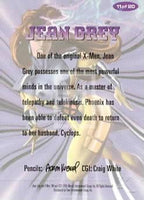 X-Men 1995 Fleer Ultra Alternate X Trading Card 11 Jean Grey Back