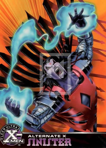 1997 Marvel vs Wildstorm Overpower Team X OP5 Chromium Chase Card NMM  Wolverine