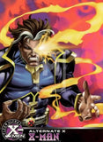 X-Men 1995 Fleer Ultra Alternate X Trading Card 6 X-Man Front