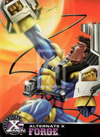 X-Men 1995 Fleer Ultra Alternate X Trading Card 9 Forge Front