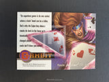 X-Men 1995 Fleer Ultra Lethal Weapon Trading Card 5 Gambit Back