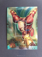 X-Men Fleer Ultra All Chromium Gold Signature Parallel Trading Card Synch 37 Front