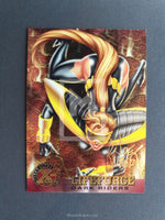 X-Men Fleer Ultra All Chromium Gold Signature Parallel Trading Card Lifeforce 47 Front