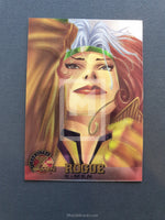 X-Men Fleer Ultra All Chromium Trading Card Rogue 11 Front