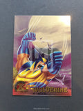X-Men Fleer Ultra All Chromium Trading Card Wolverine 13 Front