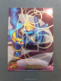 X-Men Fleer Ultra All Chromium Trading Card Havok 15 Front