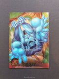 X-Men Fleer Ultra All Chromium Trading Card Beast 2 Front