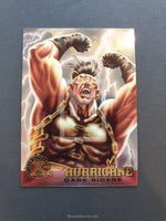X-Men Fleer Ultra All Chromium Trading Card Hurricane 46 Front
