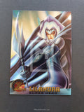 X-Men Fleer Ultra All Chromium Trading Card Lilandra 53 Front