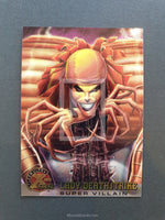X-Men Fleer Ultra All Chromium Trading Card Lady Deathstrike 67 Front