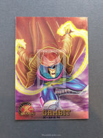 X-Men Fleer Ultra All Chromium Trading Card Gambit 6 Front