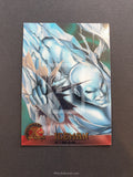 X-Men Fleer Ultra All Chromium Trading Card Iceman 7 Front
