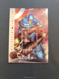 X-Men Fleer Ultra All Chromium Trading Card Logan 80 Front