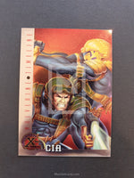 X-Men Fleer Ultra All Chromium Trading Card CIA 81 Front