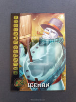 X-Men Fleer Ultra All Chromium Trading Card Iceman 94 Front