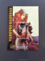 X-Men Fleer Ultra All Chromium Trading Card Rogue 97 Front