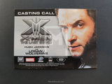 X-men 3 The Last Stand Marvel Casting Call Trading Card Wolverine CC2 Back