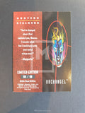 X-men 95 Ultra Fleer Hunters Stalkers Trading Card Archangel 9 Back Hobby Rainbow
