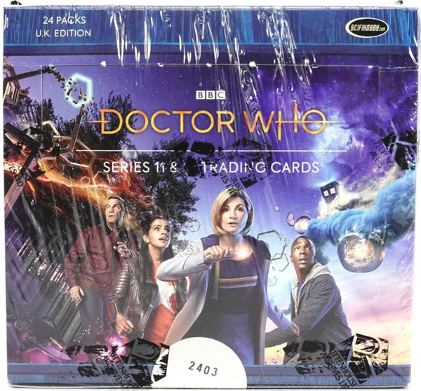 2022 Rittenhouse Archives Doctor Who Series 11 & 12 UK Edition Trading Card Box